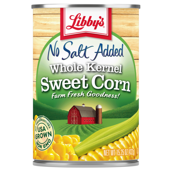 Libby's No Salt Added Whole Kernel Sweet Corn