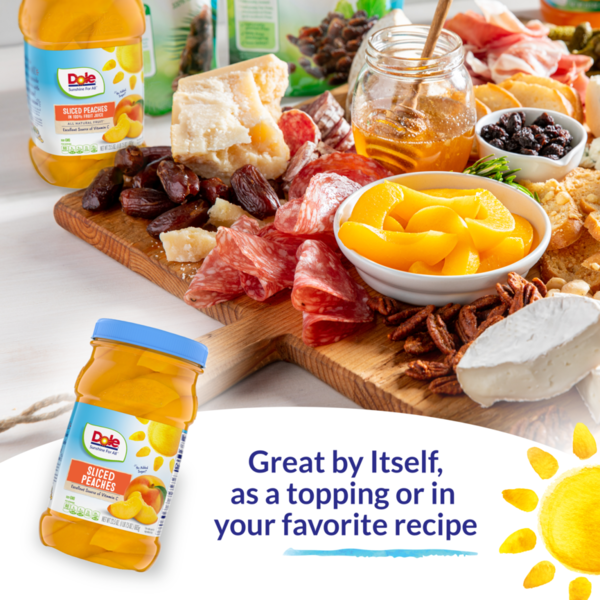 Dole Peach Slices, in 100% Fruit Juice