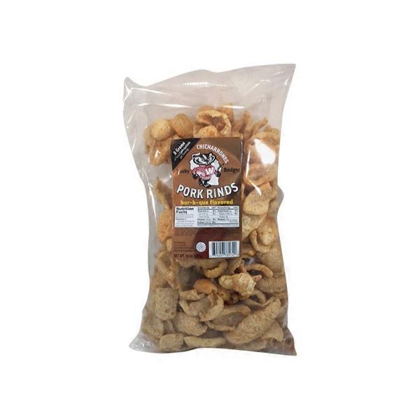 Bucky Badger Pork Rinds
