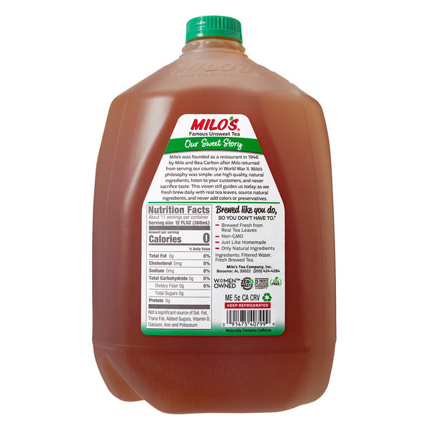 Milo's Famous Unsweetened Iced Tea