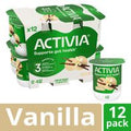 Activia Vanilla Probiotic Yogurt, Delicious Low Fa...
️