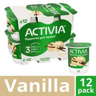 Activia Vanilla Probiotic Yogurt, Delicious Low Fa...
️