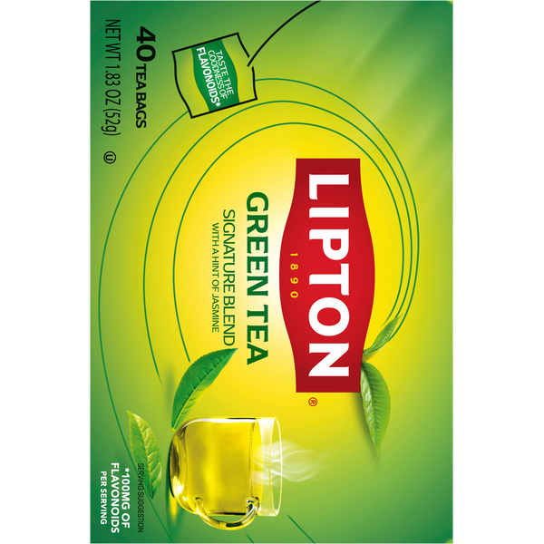 Lipton Tea Bags Signature Blend Green Tea