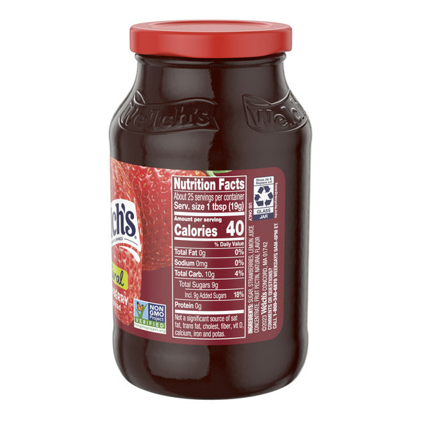 Welch's Natural Strawberry Spread