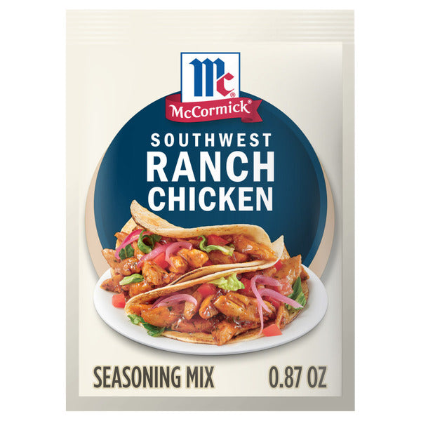 McCormick Street Taco Southwest Ranch Chicken Seasoning Mix