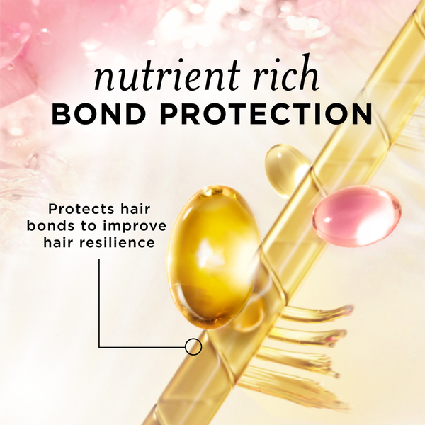 Pantene Nutrient Blends Miracle Moisture Boost Rose Water Shampoo for Dry Hair