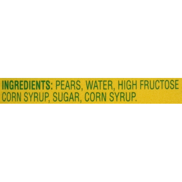 Del Monte Pear Chunks