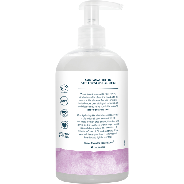 Kirk's Hydrating Rosemary & Sage Hand Wash