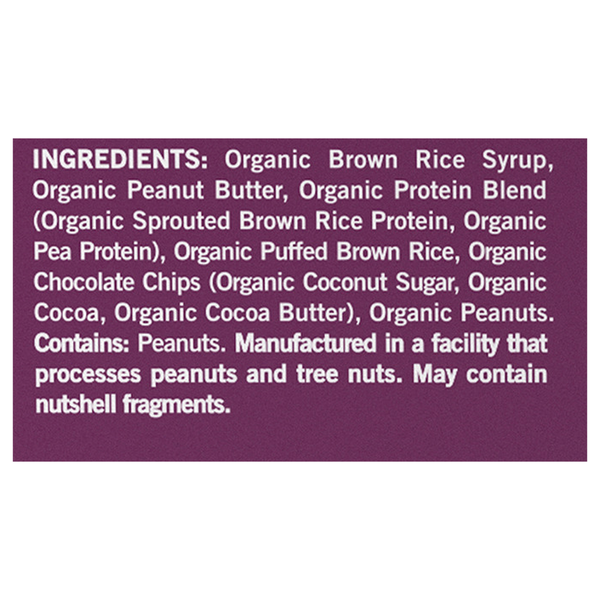 GoMacro Peanut Butter Chocolate Chip MacroBar