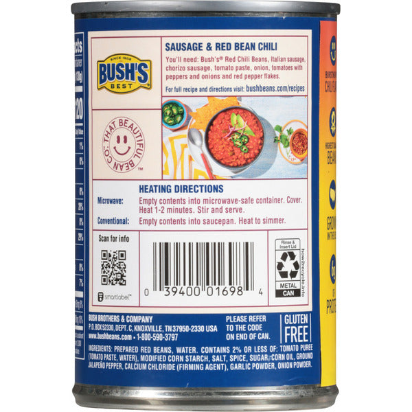 Bush's Best Red Beans in a Hot Chili Sauce