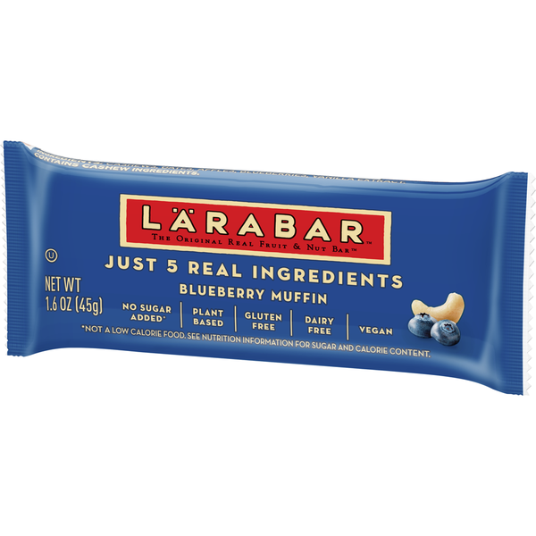 LÄRABAR Gluten Free Bar, Blueberry Muffin