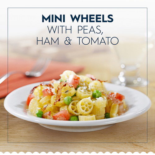 Barilla Mini Wheels - Non-GMO Pasta Made with Durum Wheat Semolina & Kosher