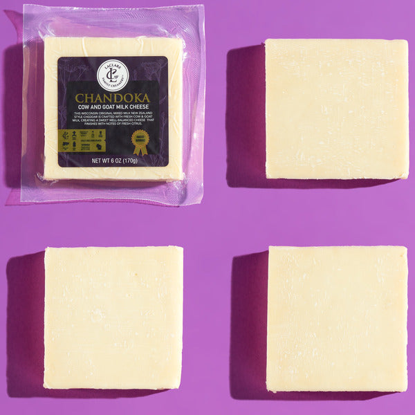 LaClare Family Creamery Chandoka, Cow and Goat Milk Cheese