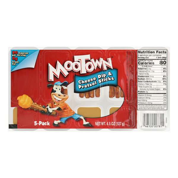 Sargento MooTown® Cheese Dip & Pretzel Sticks