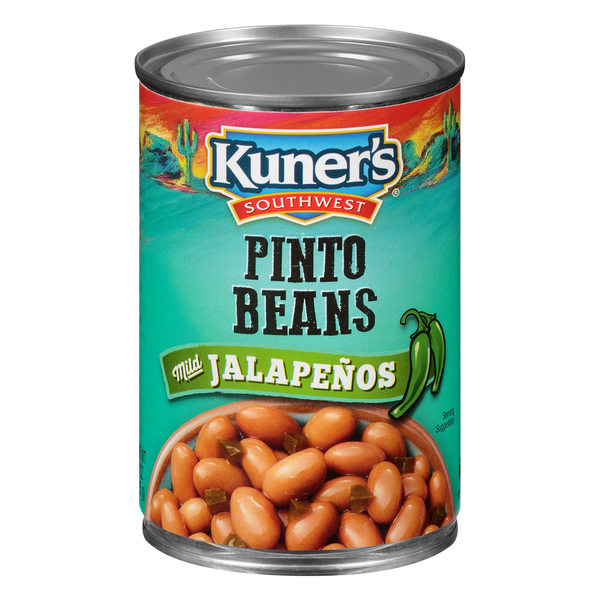 Kuner's Pinto Beans, Mild Jalapenos