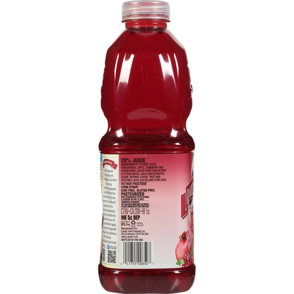 Langers Juice Cocktail, from Concentrate, Cranberry Pomegranate