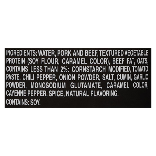Chilli Man Chili, No Beans