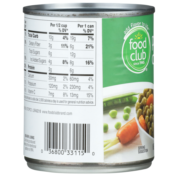 Food Club Peas & Carrots