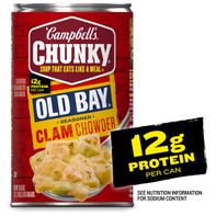 Campbell's Chunky Old Bay Seasoned Clam Chowder️