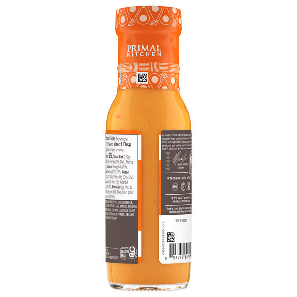 Primal Kitchen Medium Heat Buffalo Sauce
