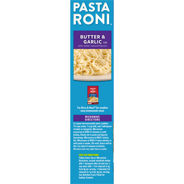 Pasta Roni Butter and Garlic Pasta Mix