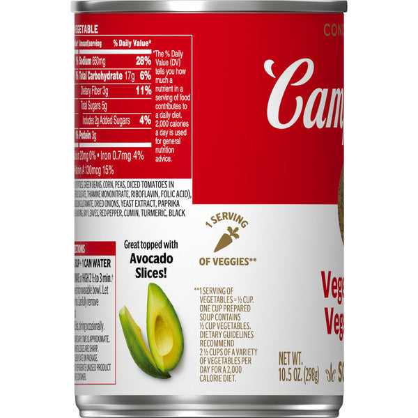 Campbell's Vegetarian Vegetable Soup
