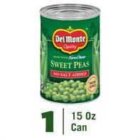 Del Monte No Salt Added Sweet Peas️