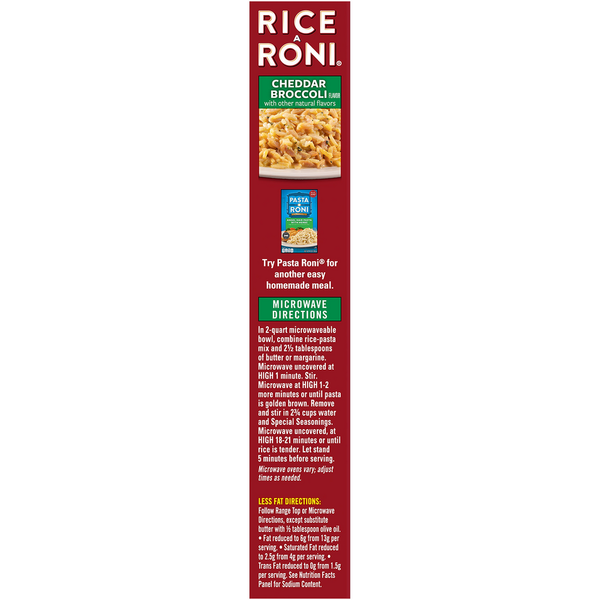 Rice-A-Roni Cheddar Broccoli Rice Mix