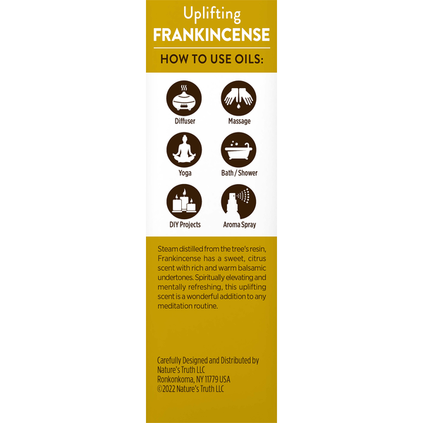 Nature's Truth Frankincense Essential Oil