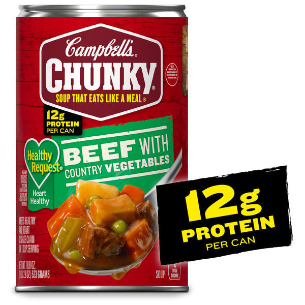 Campbell's Beef Soup with Country Vegetables