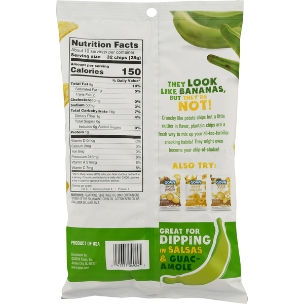 Goya Original Plantain Chips