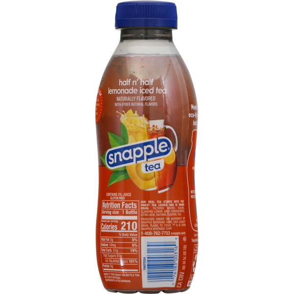 Snapple Half n' Half, Lemonade Iced Tea
