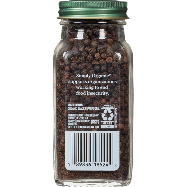Simply Organic Black Peppercorns