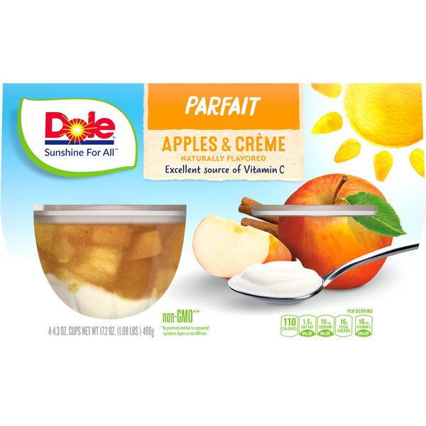 Dole Parfait, Apples & Creme