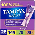 TAMPAX Radiant Tampons Multipack, with LeakGuard B...
️