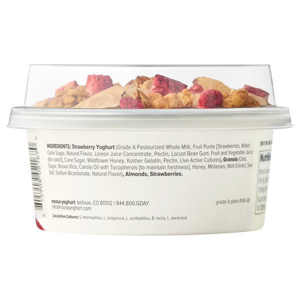 Noosa Strawberry Mix-ins Yoghurt