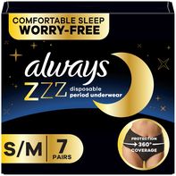 Always ZZZ Overnight Disposable Period Underwear S...
️