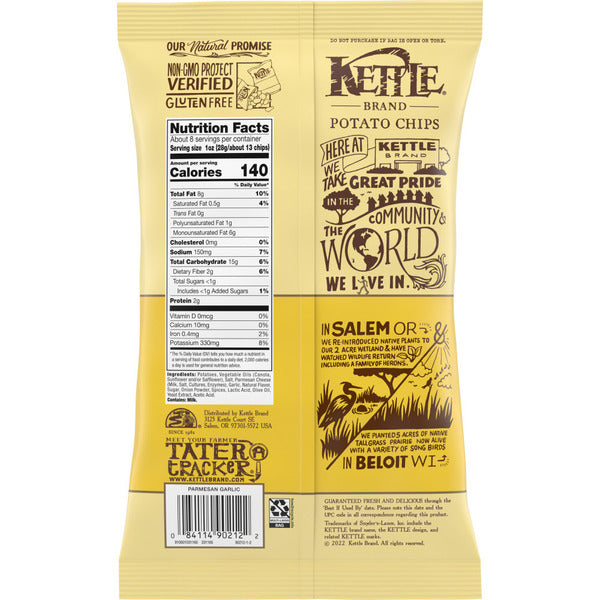 Kettle Brand Parmesan Garlic Potato Chips