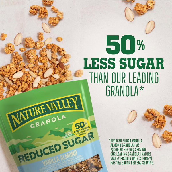 Nature Valley Reduced Sugar Vanilla Almond Granola
