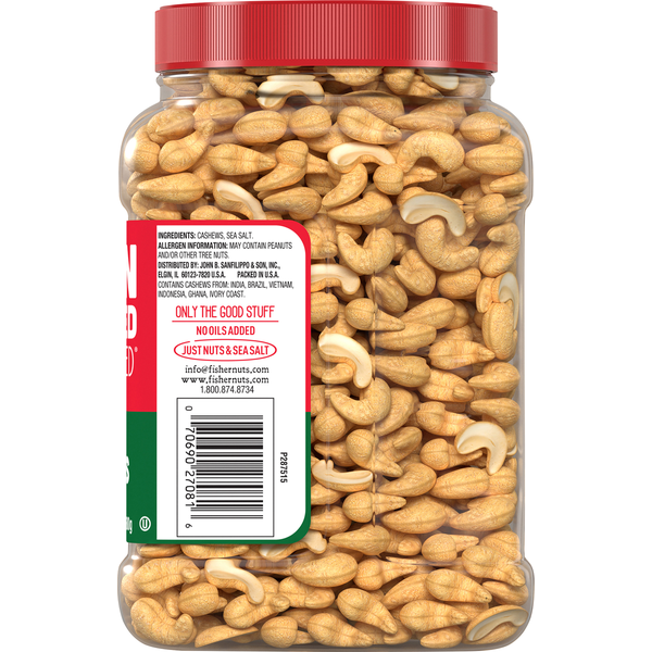 Fisher Whole Cashews