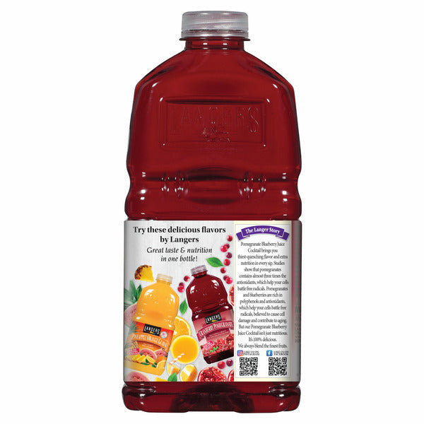 Langers Juice Cocktail, Pomegranate Blueberry