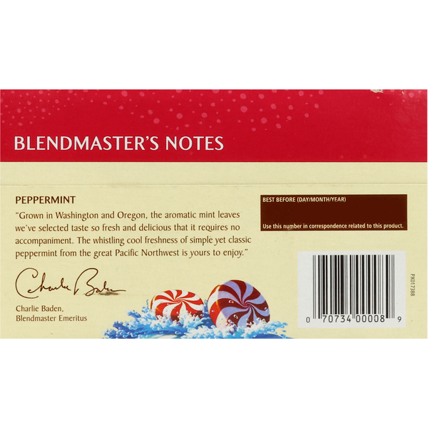 Celestial Seasonings Peppermint Herbal Tea, Caffeine Free