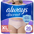Always Discreet Incontinence Underwear Maximum