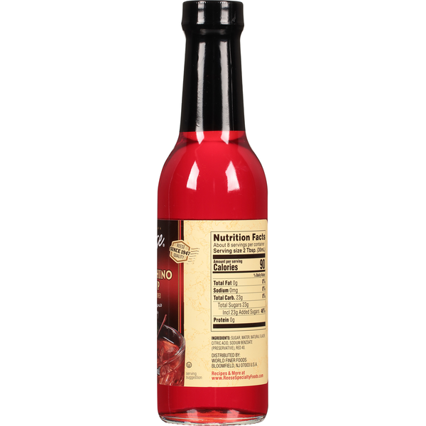 Reese's Maraschino Syrup