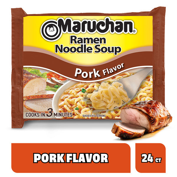 Maruchan Ramen Noodle Soup Pork Flavor