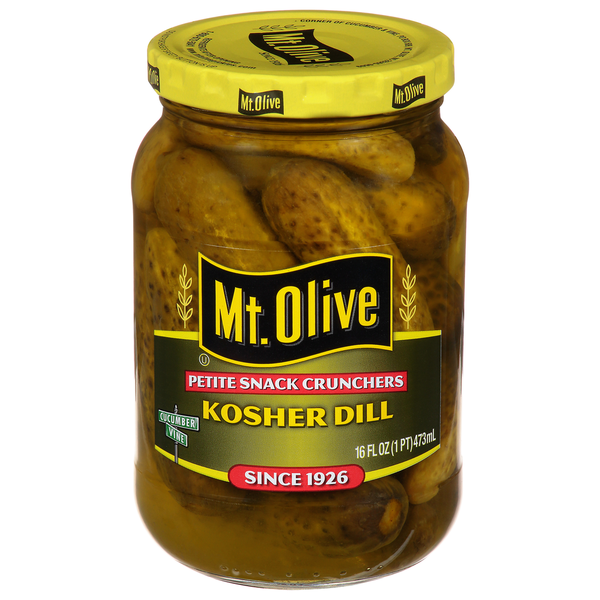 Mt. Olive Kosher Dill Petite Snack Crunchers Pickles