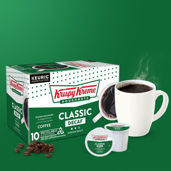 Krispy Kreme Classic Decaf K-Cup Pods