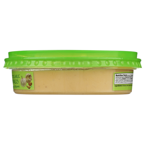Oasis Mediterranean Cuisine Hommus Roasted Garlic