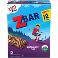 ZBAR Chocolate Chip Organic Kids Snack Bars️