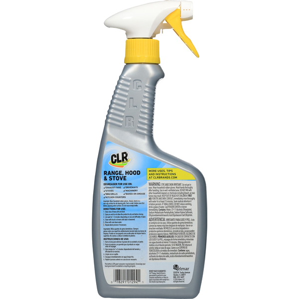 CLR Brands Degreaser, Range Hood & Stove, Build-Up